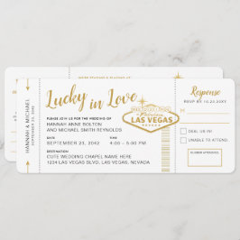 Billete de la tarjeta de embarque de la boda de de