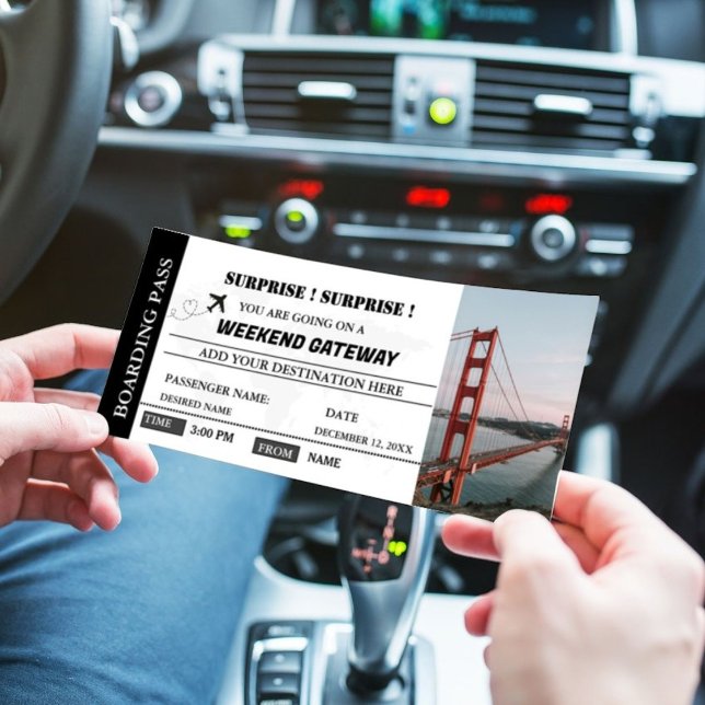Billete de la tarjeta de embarque Getaway (Subido por el creador)