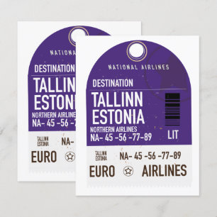 billete de viaje a Tallin Estonia
