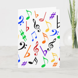 Billetes de vacaciones de notas musicales - Múltip