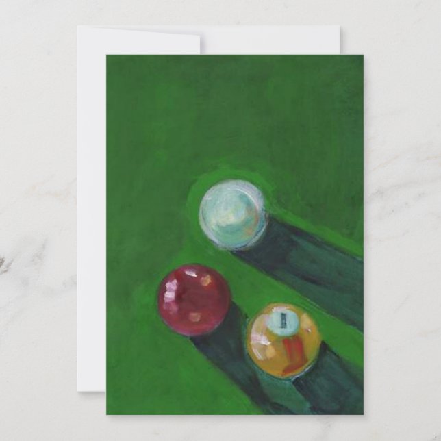 BILLIARDS ~ INVITACIÓN DEL PARTIDO DE LA PISCINA ~ (Anverso)