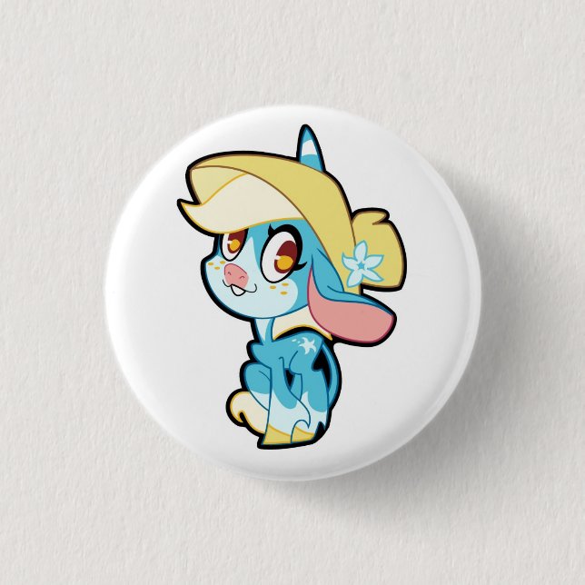 Billie en un botón (Anverso)