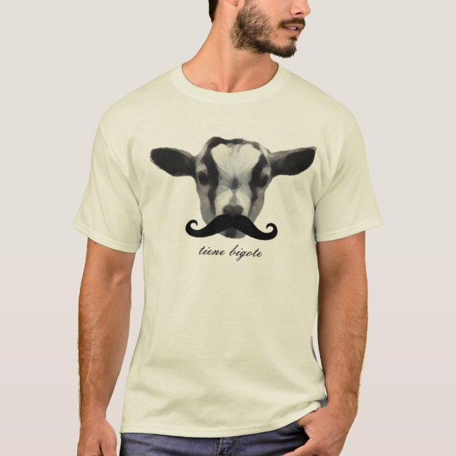 Billy el niño - camiseta del bigote (Anverso)
