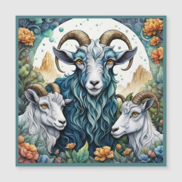 Billy Goats Gruff Magnetic Card