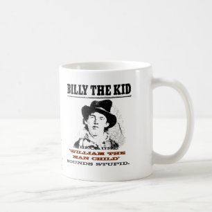 Billy la taza de café divertida del niño