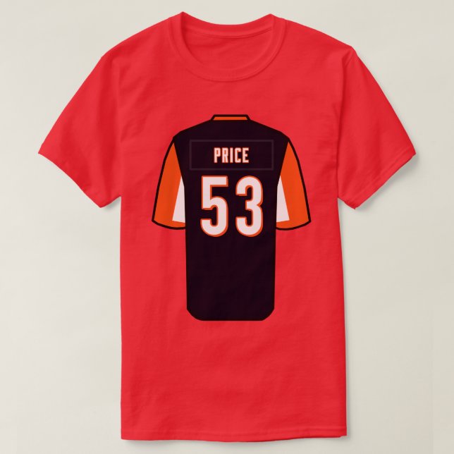 Billy Price Jersey (Diseño del anverso)