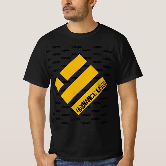 BINANCE USD CRYPTO MONEDA LOGO Camiseta (Anverso)