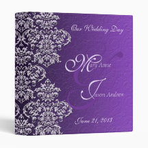 Binder Boda Royal Purple de Damask