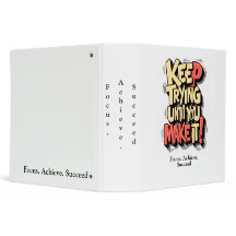 Binder de 3 anillos - Enfoque. Lograr. Éxito