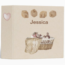 Binder de bebé personalizado