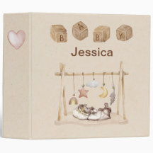 Binder de bebé personalizado