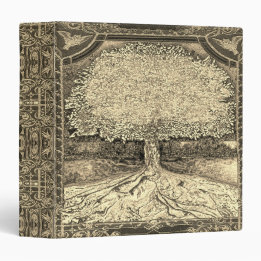 Binder de libros de registros de árbol de familia