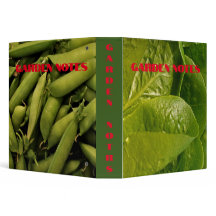 Binder de notas de jardín