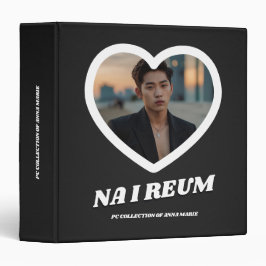 Binder de tarjeta fotográfica Y2k K-pop CSTMZ (Gra