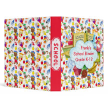 Binder escolar personalizado