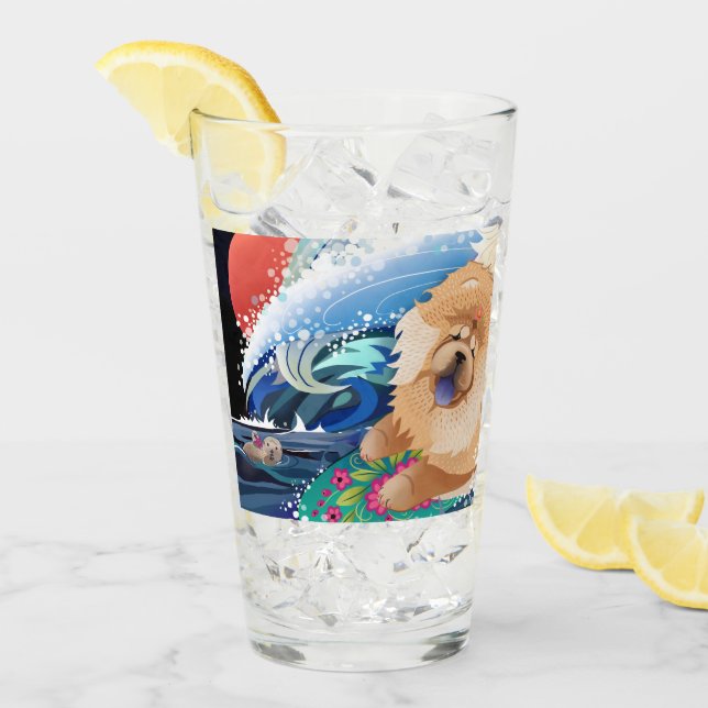 BINDI CHOWABUNGA 16 oz frontal y posterior diseño  (Anverso (hielo))