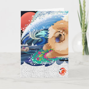 BINDI CHOWABUNGA - Tarjetas de arte Chow