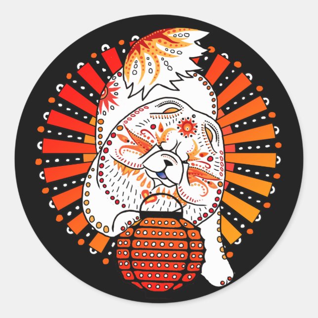 BINDI MI TANG - pegatinas color de fondo personali (Anverso)