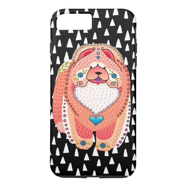 BINDI SOPHIE en el Funda del bosque IPhone 7 Plus (Reverso)
