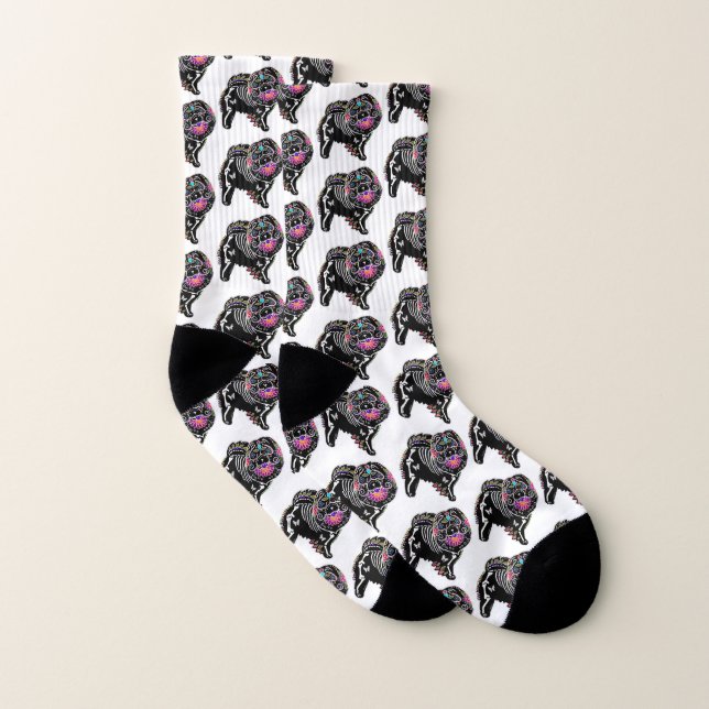 BINDI SUGARSKULL Chow - Calcetines (Par)