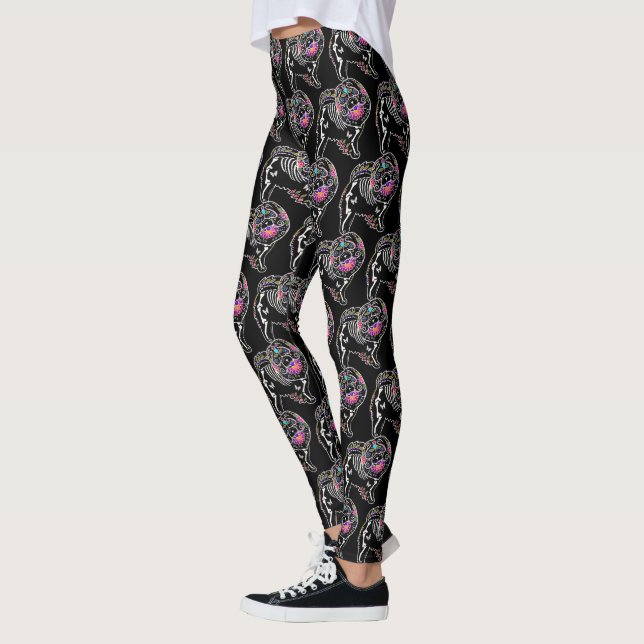 BINDI SUGARSKULL Chow Chow Leggings (Izquierda)
