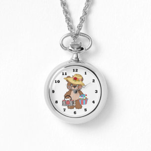Bingo Bear Gambling reloj de muñeca