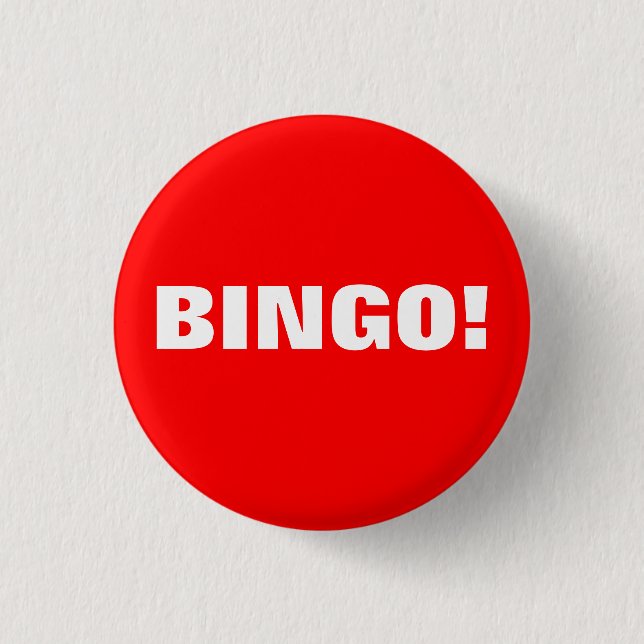 ¡BINGO! Botón (Anverso)