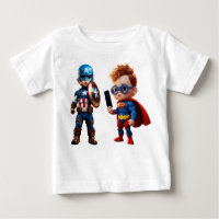 BINGO Marvel Heroes Camiseta Para Niños Y Bebés In
