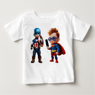 BINGO Marvel Heroes Camiseta Para Niños Y Bebés In