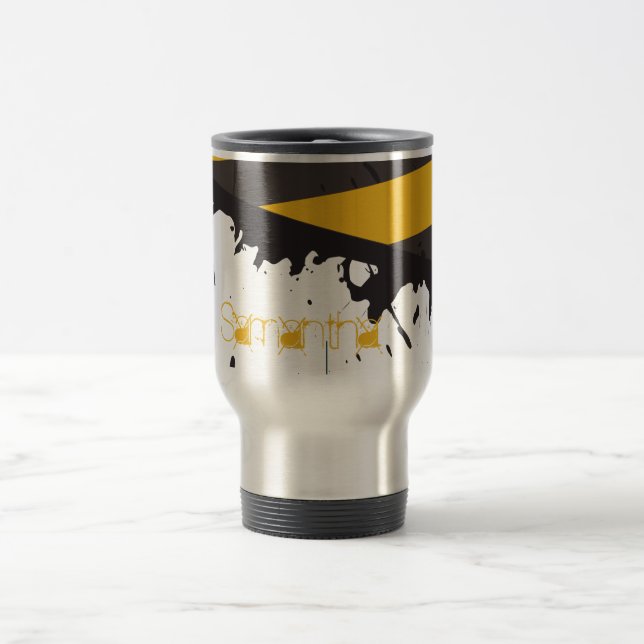 Bio Hazard 15 oz. Copa de Mugre de Acero Inoxidabl (Centro)