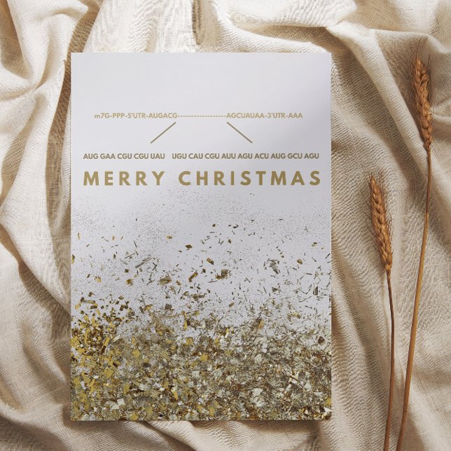 Biología del ARNm feliz navidad (Subido por el creador)