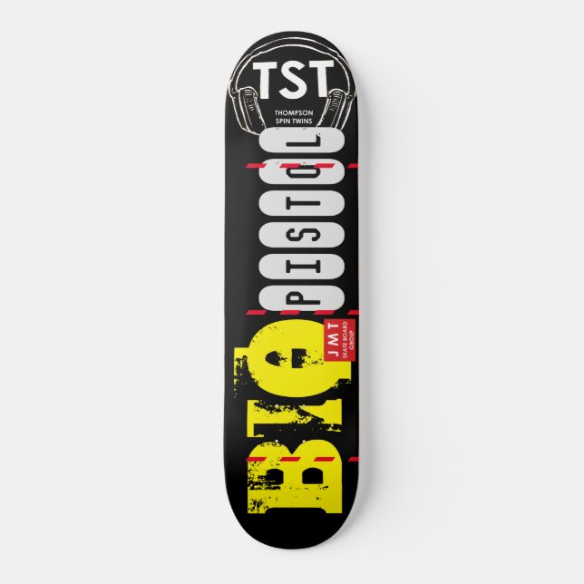 BIOPISTOL Skateboard (Anverso)