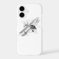 Biplano de aviación clásico