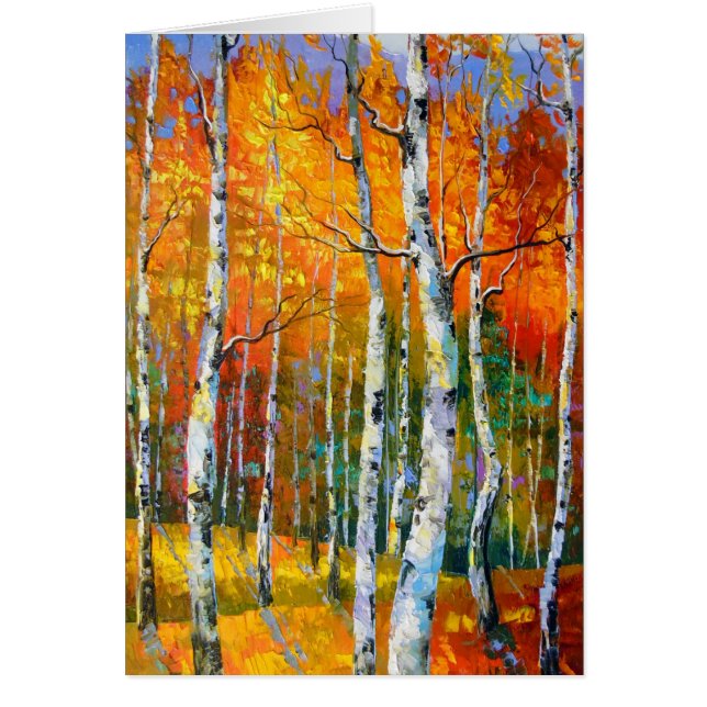 Birch en la luz del sol (Frente)