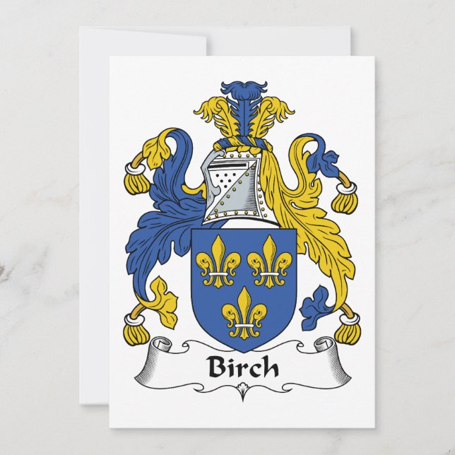 Birch Family Crest (Anverso)