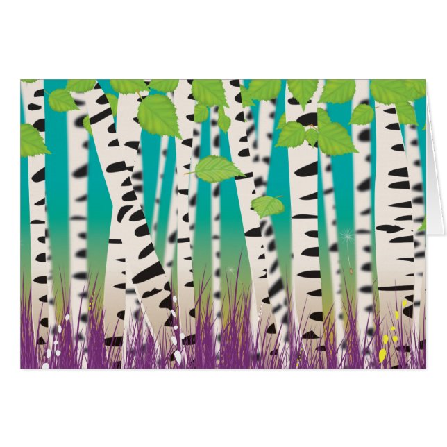 Birch Tree woodland (Anverso (Horizontal))