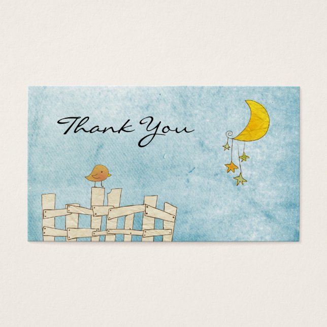 Bird and Moon gracias (Frente)