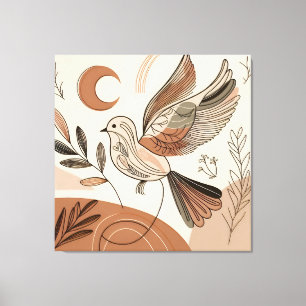 Bird Canvas Art   Decoración mural de inspiración 