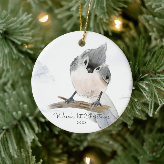 Bird | Ornamento navideño personalizado (Árbol)
