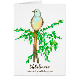 Bird Scissor Tail Flycatcher Mistletoe Blank