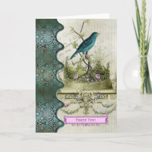 Bird ~ Tarjeta de agradecimiento