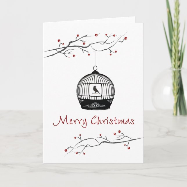 Birdcage de las Felices Navidad (Anverso)