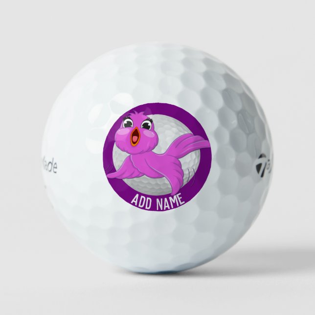 Birdie Taylor personalizada hizo bolas de golf TP5 (Anverso)