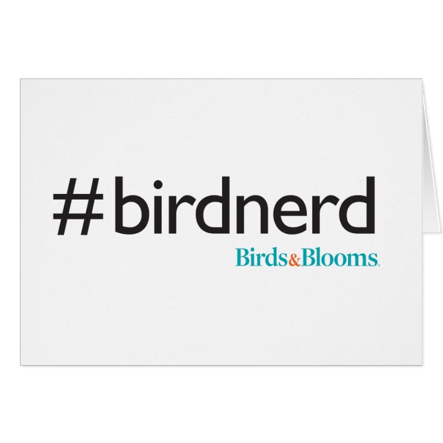 #BirdNerd (Anverso (Horizontal))