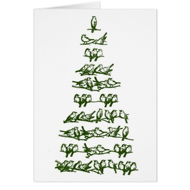 Birds Christmas tree (Frente)