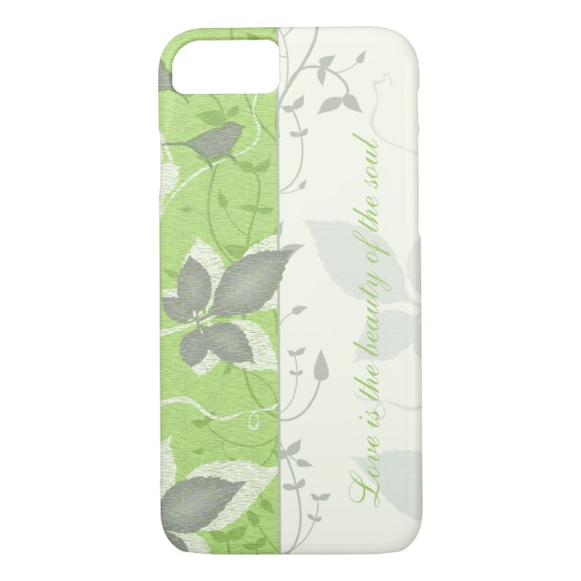 Birds deja funda Inspirador para iPhone 6 (Reverso)