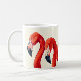 Birds of a Feather - taza de café del flamenco