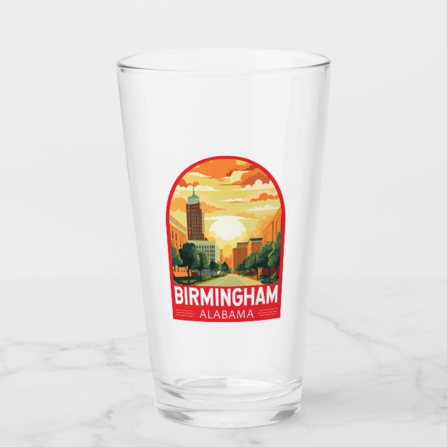 Birmingham Alabama Emblem de Viajes (Anverso)