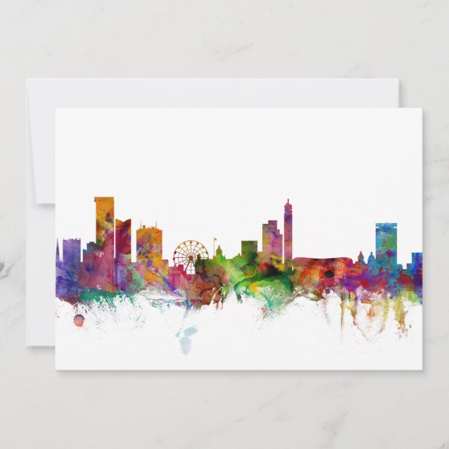 Birmingham England Skyline (Anverso)