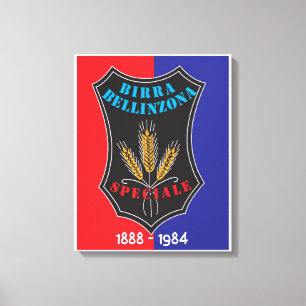 Birra Bellinzona Svizzera presión en lienzo de
